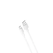 XO USB-A Till USB-C Kabel 1m 2.4A NB156 - Vit