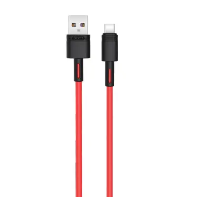 XO USB-A Till USB-C Kabel 1m 5A NB-Q166 - Röd