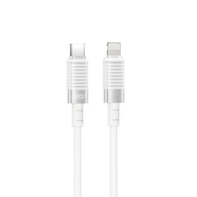XO USB-C Till Lightning 27W Kabel 1m NB-Q282A - Vit