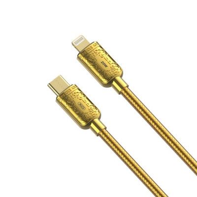 XO USB-C till Lightning kabel 20W 1m PD NB-Q217A - Guld