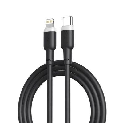 XO USB-C till Lightning kabel 20W 1m PD NB208A - Svart