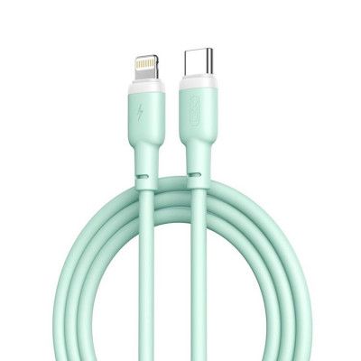 XO USB-C till Lightning kabel 20W 1m NB208A PD - Grön