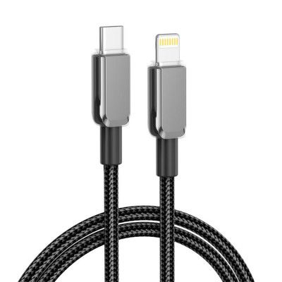 XO USB-C till Lightning kabel 27W 0.35m NB-Q250A PD - Svart