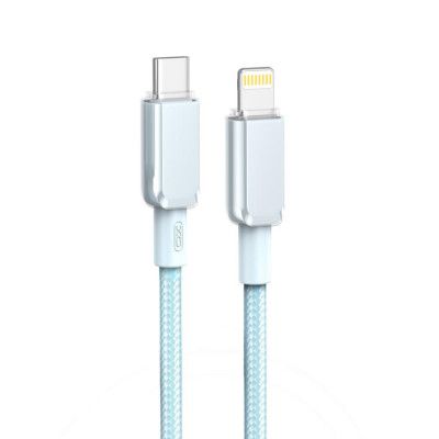 XO USB-C till Lightning kabel 27W 0.35m NB-Q250A PD - Blå