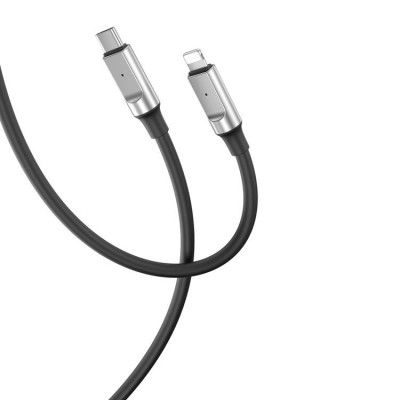 XO USB-C till Lightning kabel 27W 1m NB-Q252A - Svart