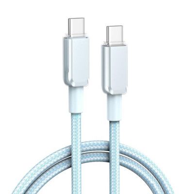 XO USB-C Till USB-C 60W 0.35m Kabel PD NB-Q250B - Blå
