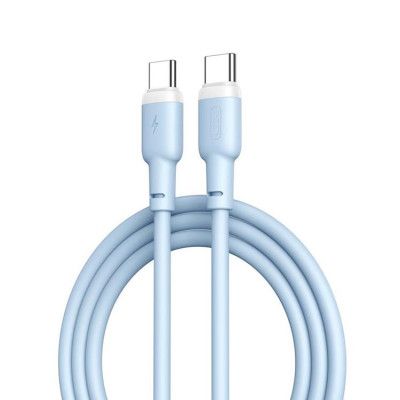 XO USB-C Till USB-C 60W 1m Kabel PD NB208B - Blå