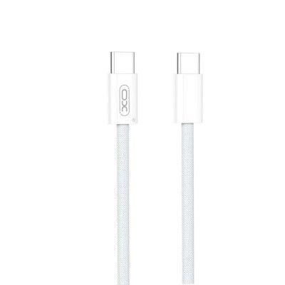 XO USB-C Till USB-C 60W Kabel 1.5m PD NB-Q260B - Vit