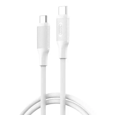 XO USB-C Till USB-C 60W Kabel 1m PD Q265B - Vit