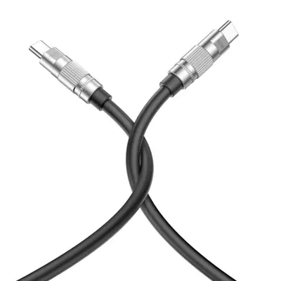 XO USB-C Till USB-C Kabel 60W 1.2m NB-Q228B - Svart