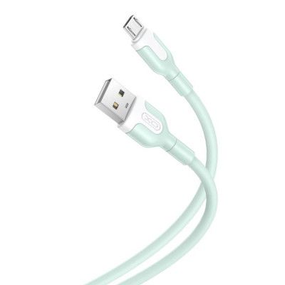 XO USB-A Till Lightning Kabel 1m 2.1A NB212 - Vit