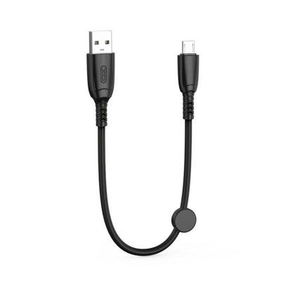 XO USB Till MicroUSB 0.25m Kabel 6A NB247 - Svart