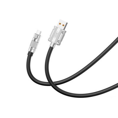 XO USB Till MicroUSB 1.2m Kabel 6A NB227 - Svart