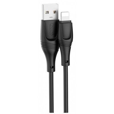 XO USB-A Till Lightning Kabel 1m 2.4A NB238 - Vit