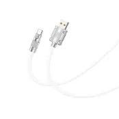 XO USB Till USB-C 1.2m Kabel 6A NB227 - Vit