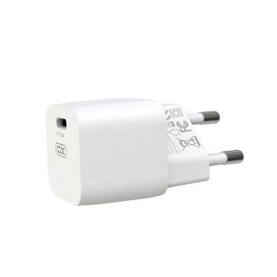 XO Snabbladdare 20W USB-C CE01B PD - Vit