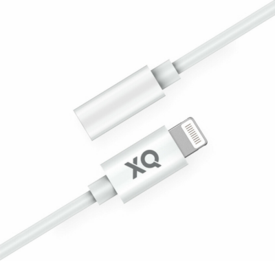 Xqisit Audio Lightning Kabel 3.5mm - Vit