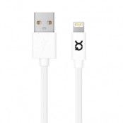 XQISIT Charge and Sync Kabel Lightning to USB A 300cm Vit
