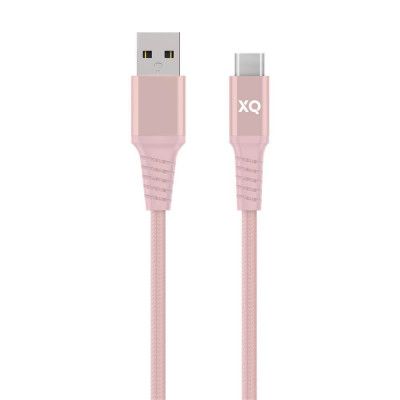 XQISIT Extra Strong Braided Kabel USB-C 3.0 to USB A 200