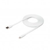 Xtorm Flat USB-A / Lightning Kabel 3m - Vit