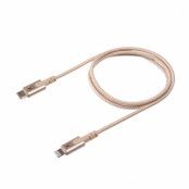 Xtorm Premium USB-C / Lightning Kabel 1m - Guld