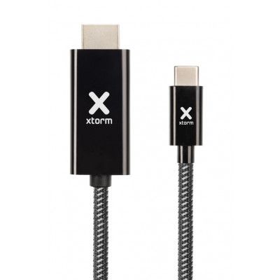 Xtorm Premium USB-C > HDMI 60Hz Kabel 1m - Svart