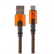 Xtorm Xtreme USB-A till USB-C Kabel 1.5m - Svart