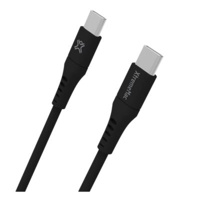 XtremeMAC Flexi USB-C till USB-C Kabel 2.5 m - Svart