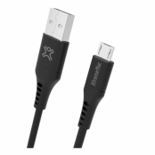 XtremeMAC Flexi USB Till Micro USB Kabel 1.5 m - Svart
