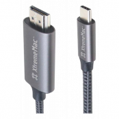XtremeMAC USB-C Till HDMI Kabel 2m - Rymd Grå