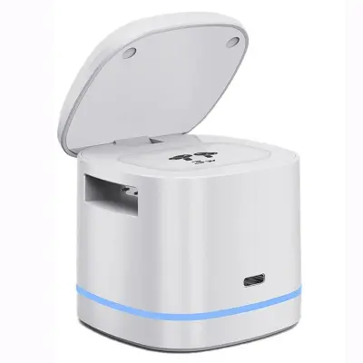 XUNDD XDCH-061 3-i-1 Magnetisk Trådlös Laddare Fällbar Ställning - Silver