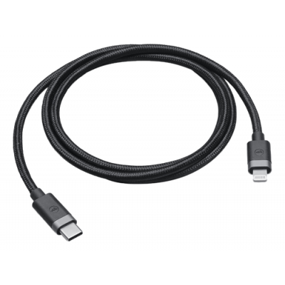 Zagg Mophie USB-C till Lightning-kabel, 1m - Svart