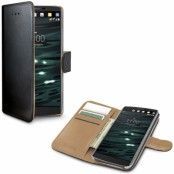 Celly Wallet Case till LG V10 - Svart/beige