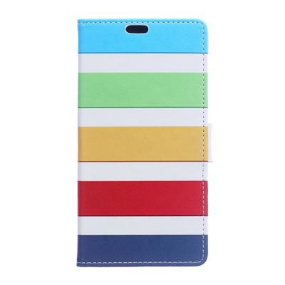 Plånboksfodral till LG V10 - Rainbow Stripes