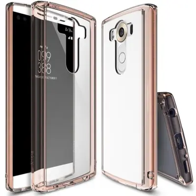 Ringke Fusion Shock Absorption Skal till LG V10 - Rose Gold