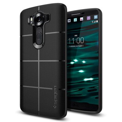 SPIGEN Rugged Armor Skal till LG V10 - Black