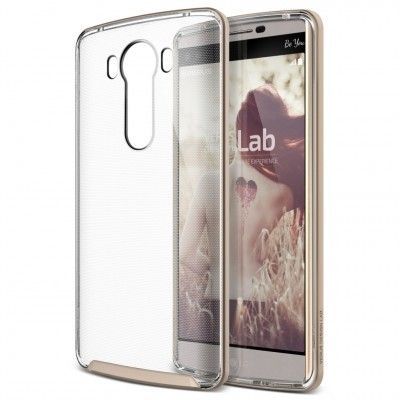 Verus Crystal Bumper Skal till LG V10 - Shine Gold