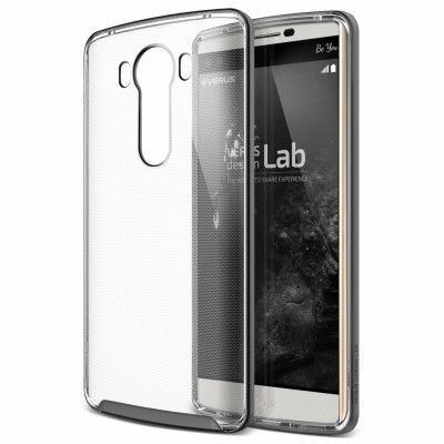 Verus Crystal Bumper Skal till LG V10 - Steel Silver
