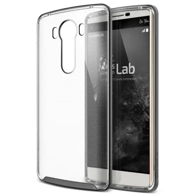 Verus Crystal Bumper Skal till LG V10 - Steel Silver