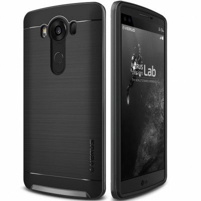 Verus High Pro Shield Skal till LG V10 - Steel Silver