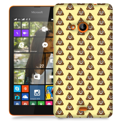 Skal till Lumia 535 - Emoji - Bajs