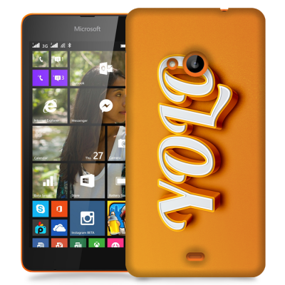 Skal till Lumia 535 - Yolo - Orange