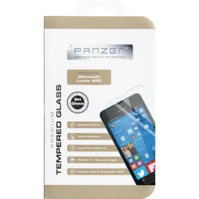 Panzer Tempered Glass Displayskydd Microsoft Lumia 550 0,33mm