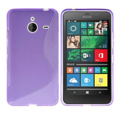 Flexicase Skal till Microsoft Lumia 640 XL - Lila