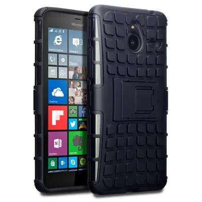 Rugged Skal till Microsoft Lumia 640 XL - Svart