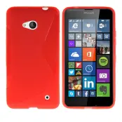 Flexicase Skal till Microsoft Lumia 640 - Röd