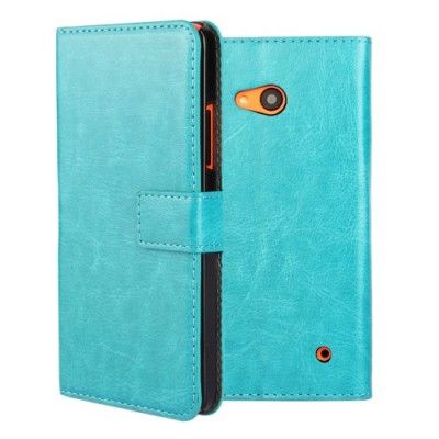 Plånboksfodral till Microsoft Lumia 640 - Ljusblå