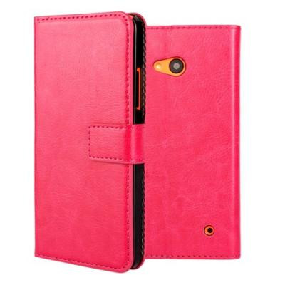 Plånboksfodral till Microsoft Lumia 640 - Magenta