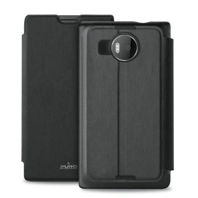 Puro Eco-Leather fodral till Microsoft Lumia 950 XL - Svart