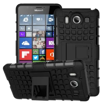 Rugged Skal till Microsoft Lumia 950 - Svart